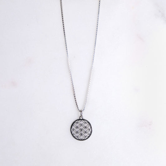 Lebensblume | Venezianerkette | Silber