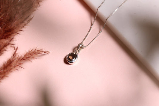 Rauchquarz | Venezianerkette | Silber