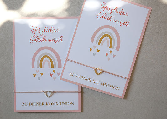 Armband Herz | Geschenkkarte | 925 Silber