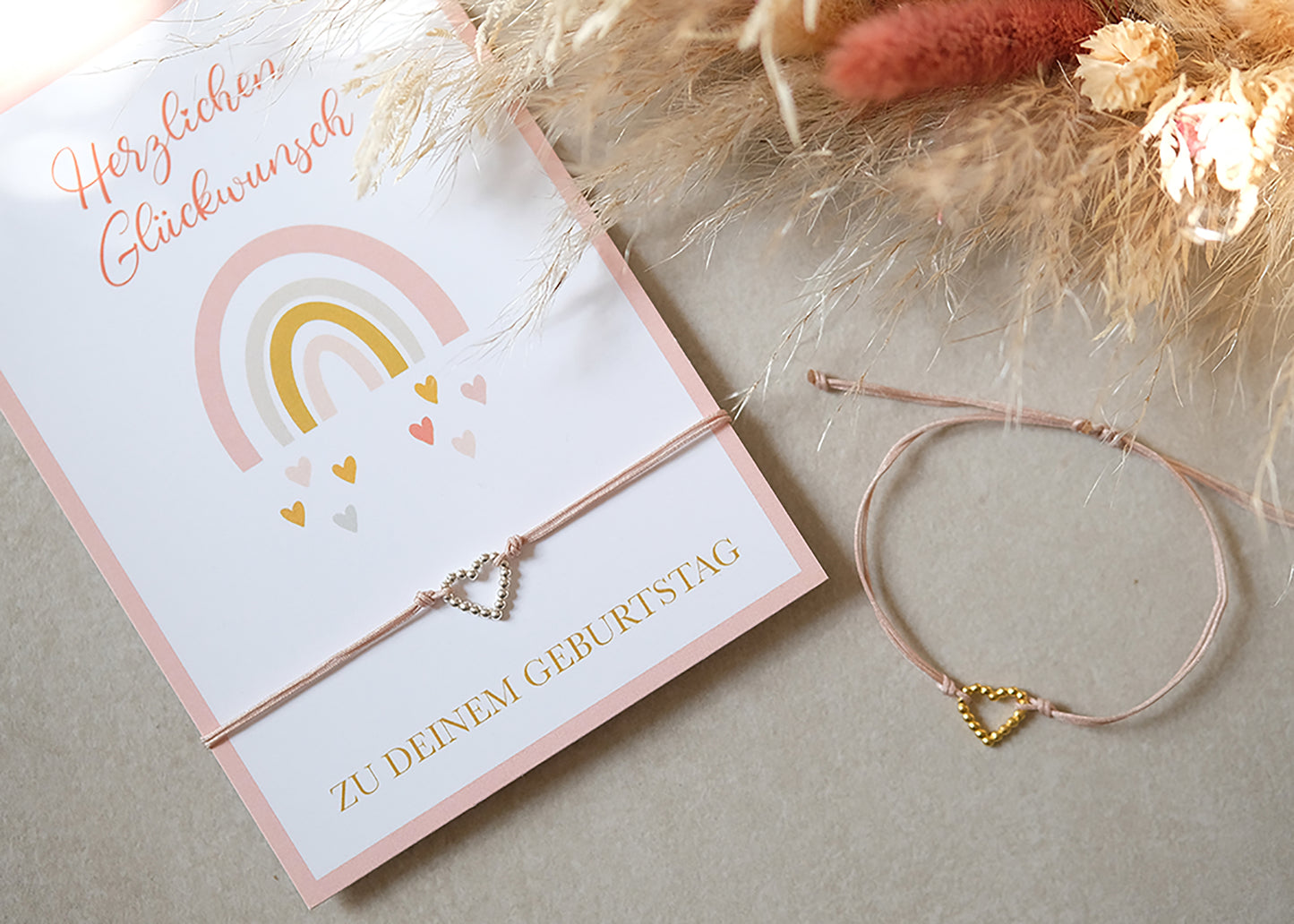Armband Herz | Geschenkkarte | 925 Silber
