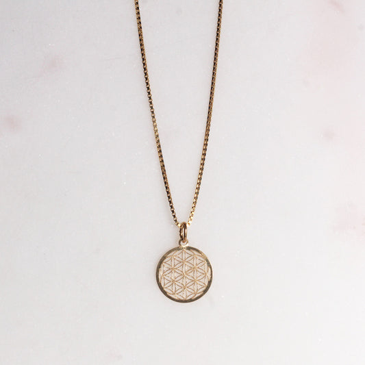 Lebensblume | Venezianerkette | Gold