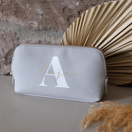 Personalisierte Kosmetiktasche | Monogramm
