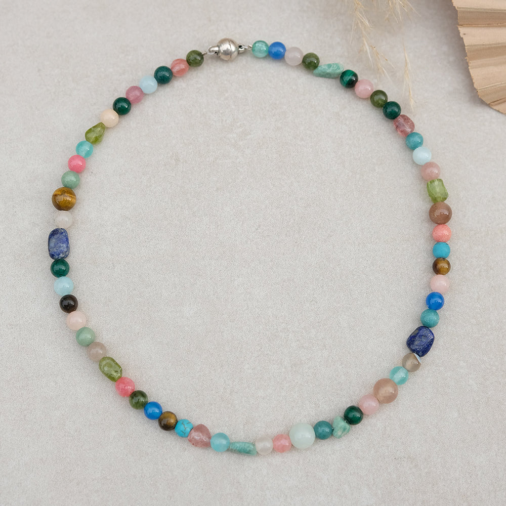 Edelsteinkette | Lagoon | Choker