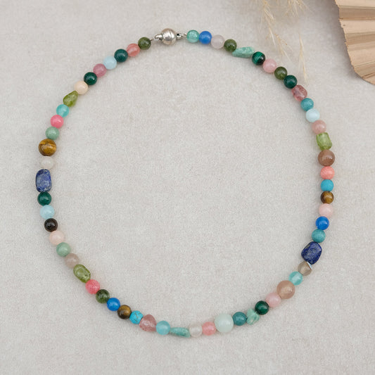 Edelsteinkette | Lagoon | Choker