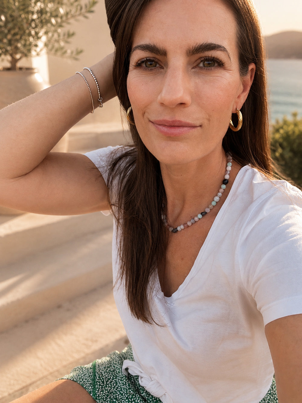 Edelsteinkette | Dune | Choker
