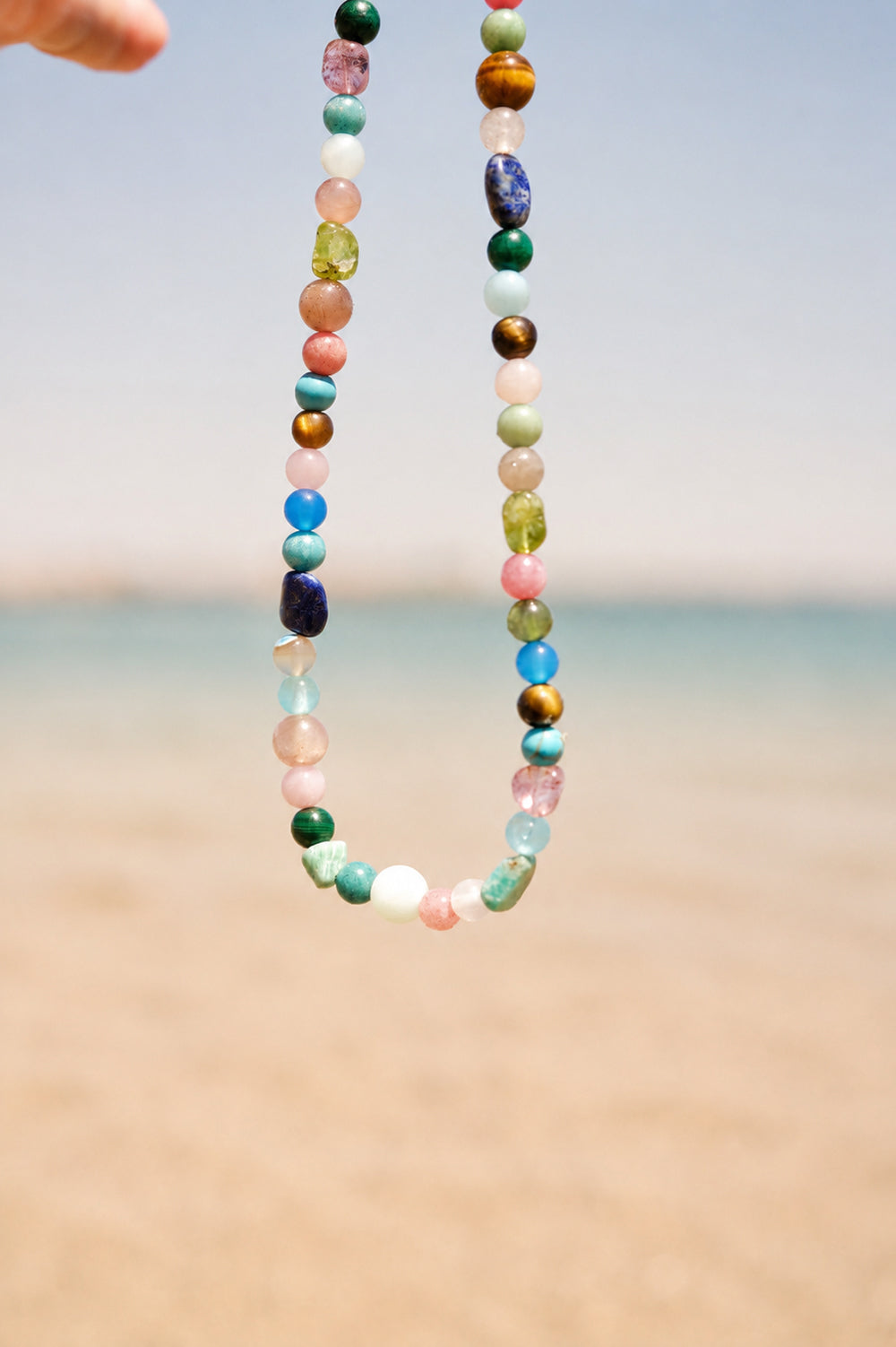 Edelsteinkette | Lagoon | Choker