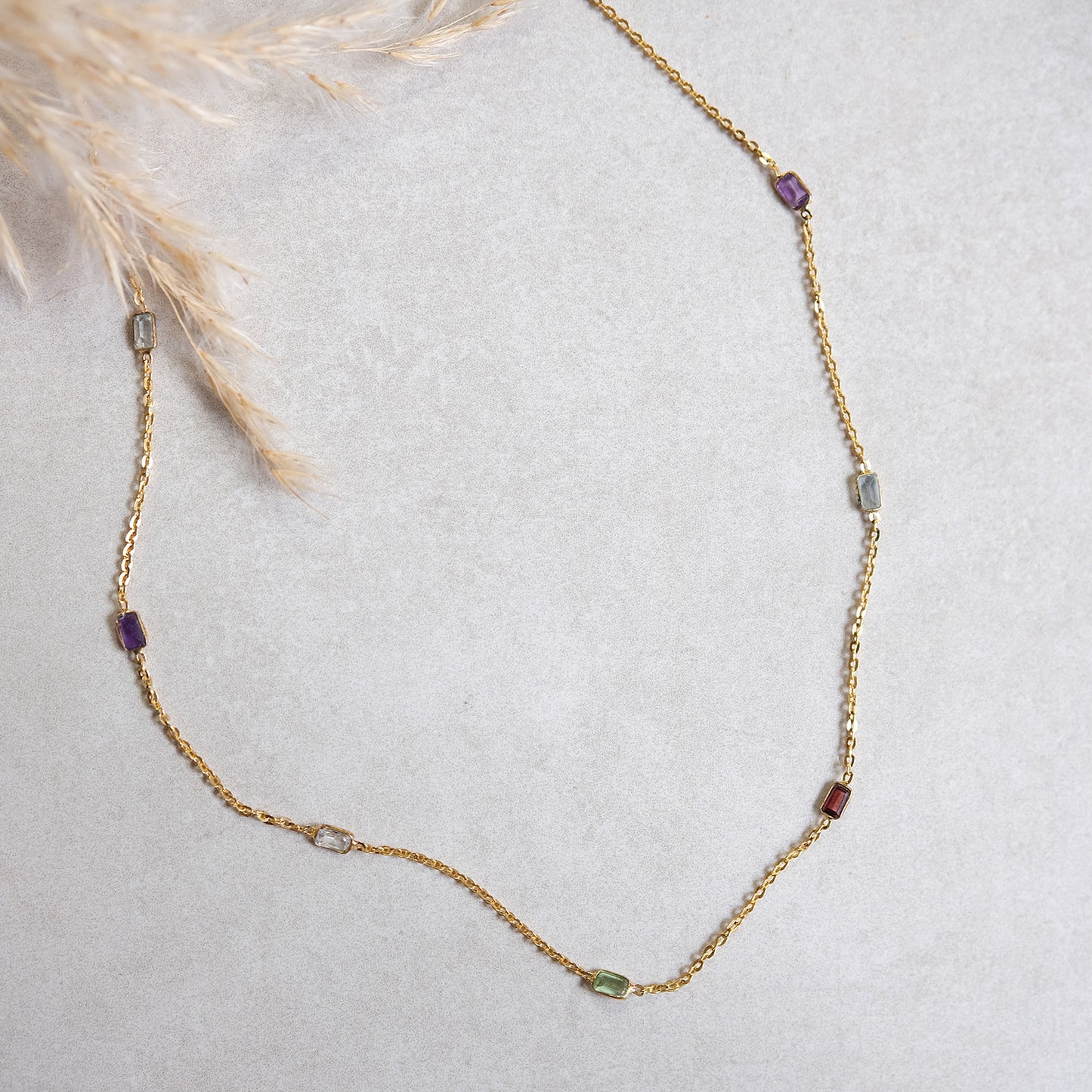"Coloris" | Halskette | Gold