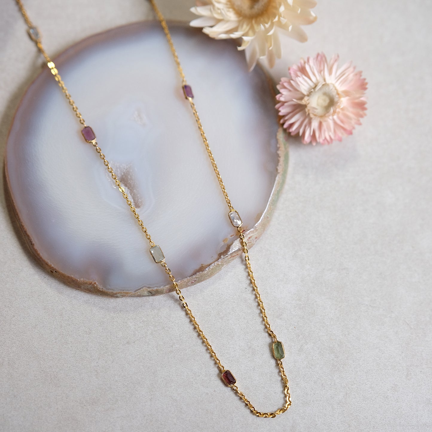 "Coloris" | Halskette | Gold
