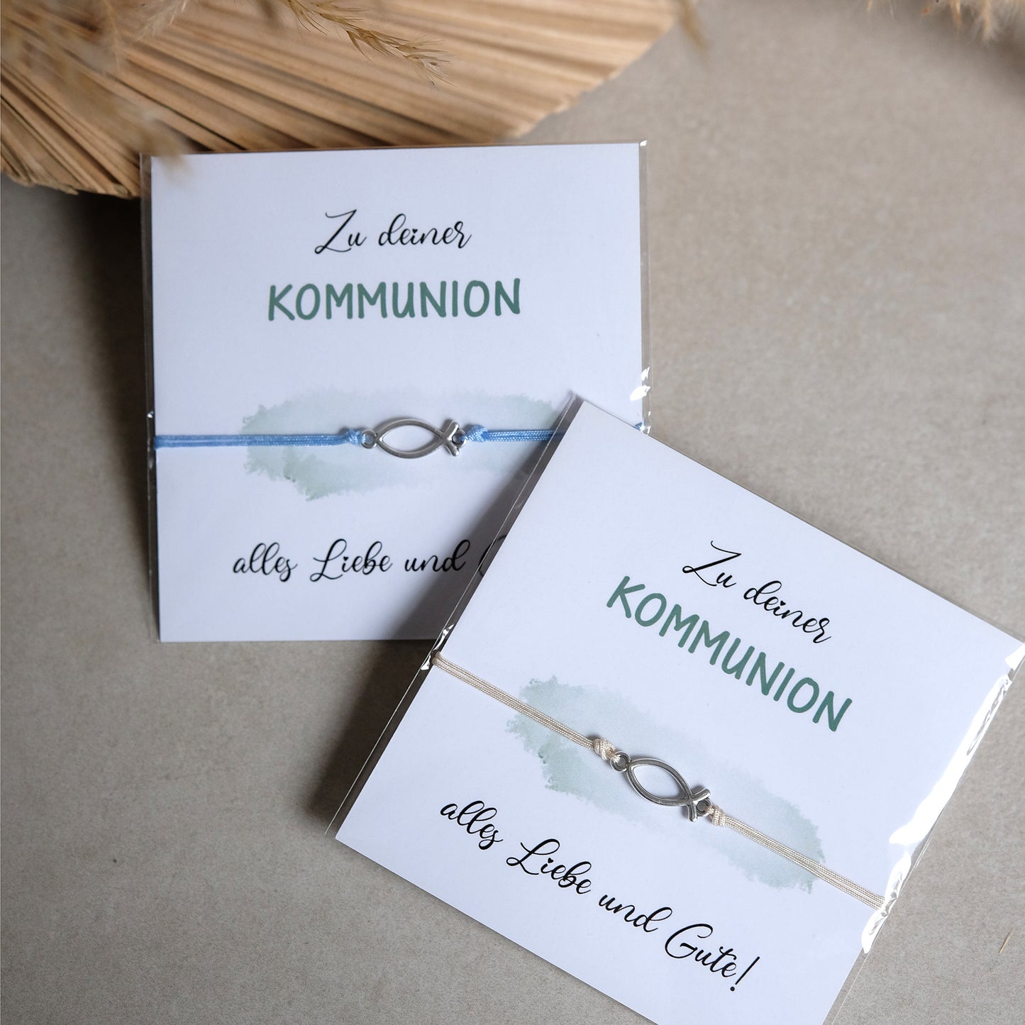 Armband Fisch | Geschenkkarte | Metall