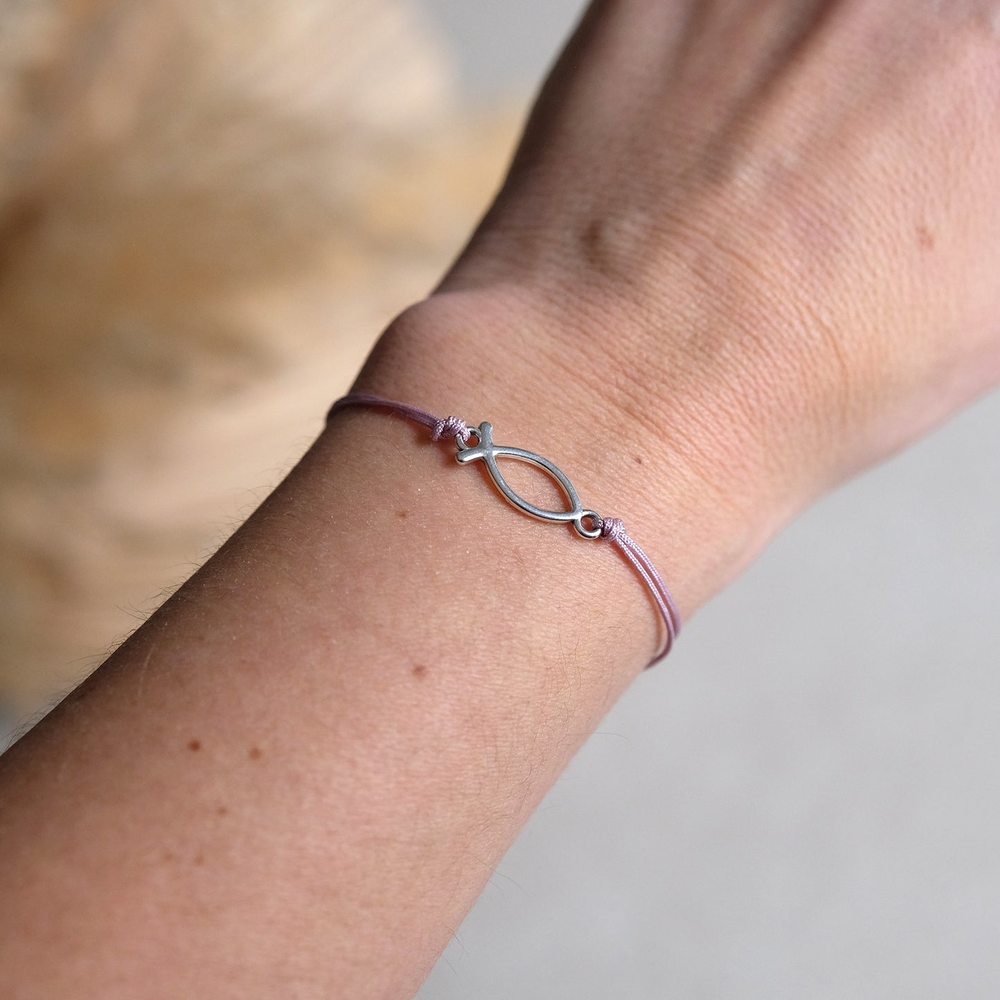 Armband Fisch | Geschenkkarte | Metall