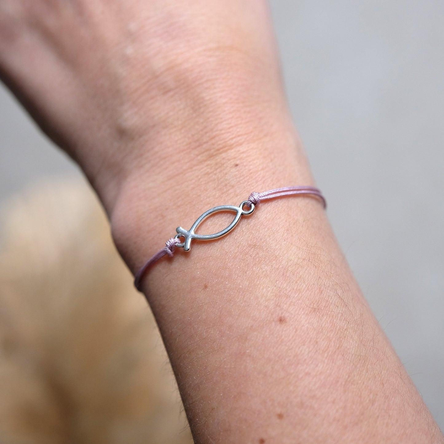 Armband Fisch | Geschenkkarte | Metall