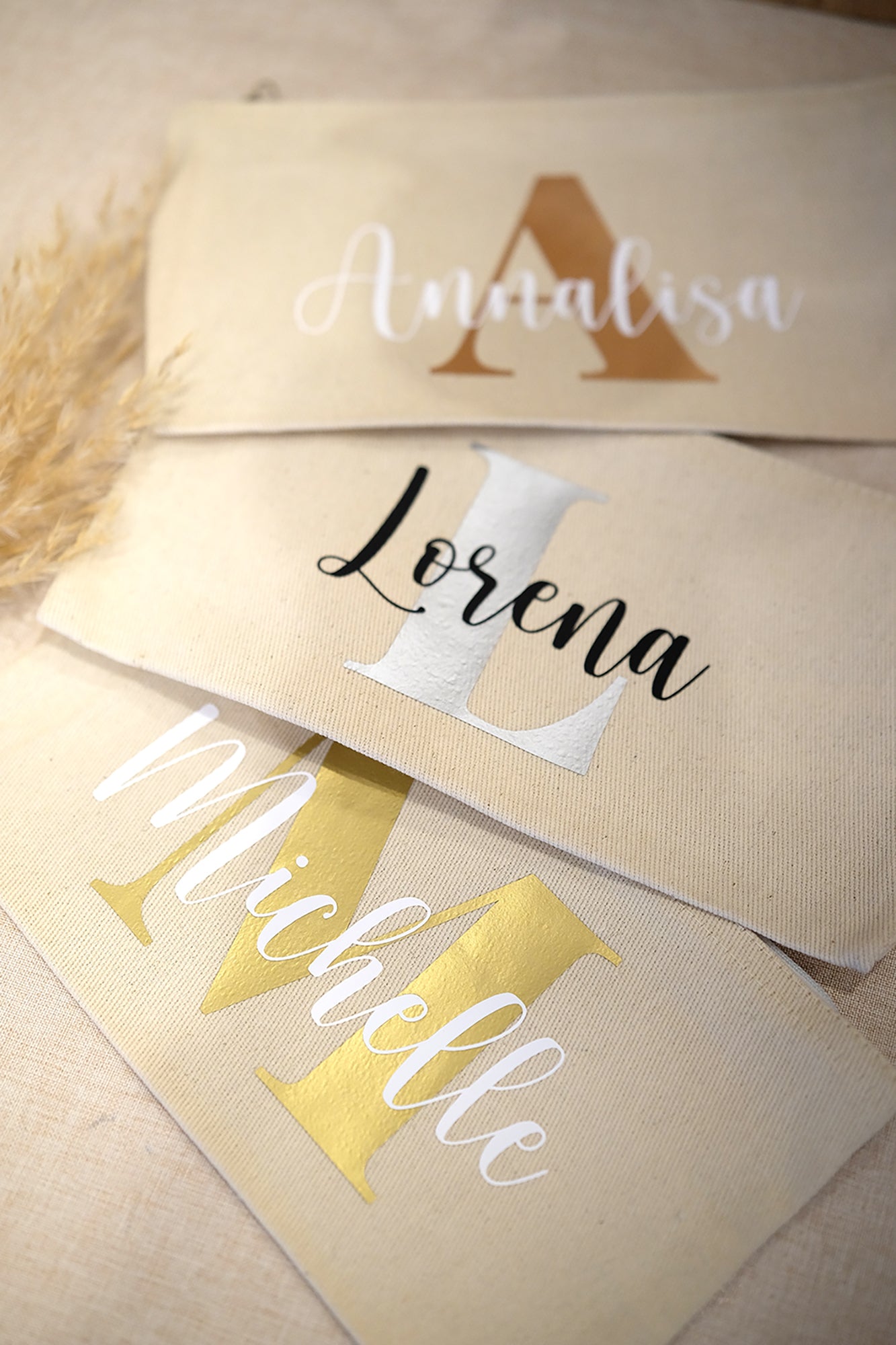Personalisiertes Täschchen | Canvas