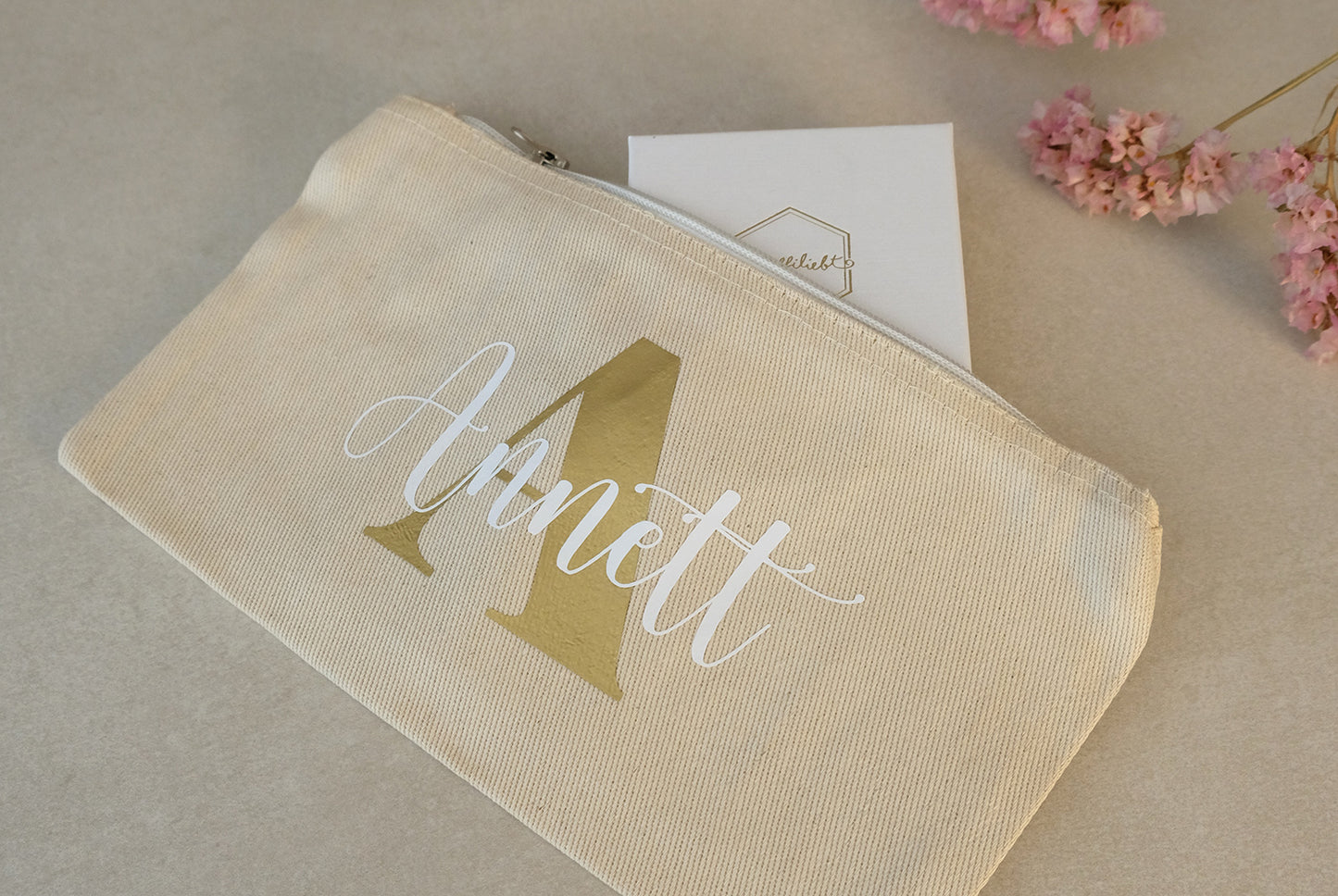 Personalisiertes Täschchen | Canvas