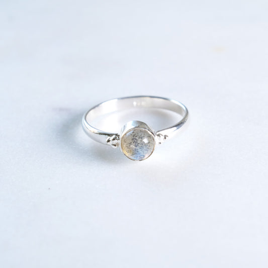 "Dots" Labradorit | Ring | Silber