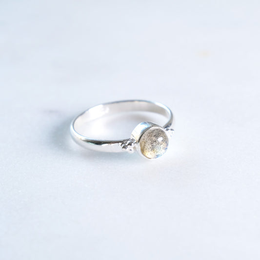 "Dots" Labradorit | Ring | Silber