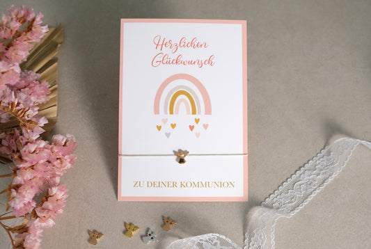 Armband Engel | Geschenkkarte | Metall