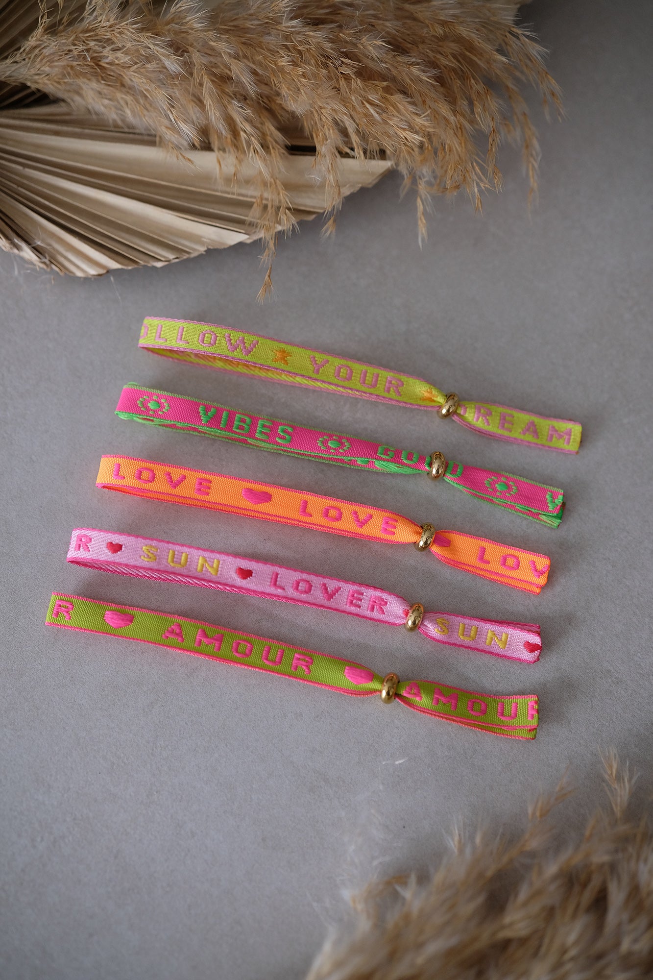 Festival Armband | Set Neon