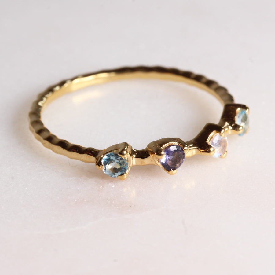 "Lumina" Topas, Lilith & Mondstein | Ring | Gold