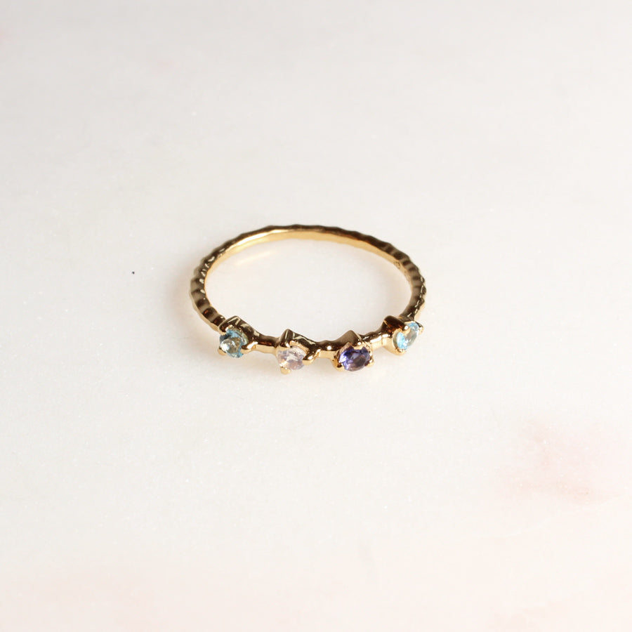 "Lumina" Topas, Lilith & Mondstein | Ring | Gold