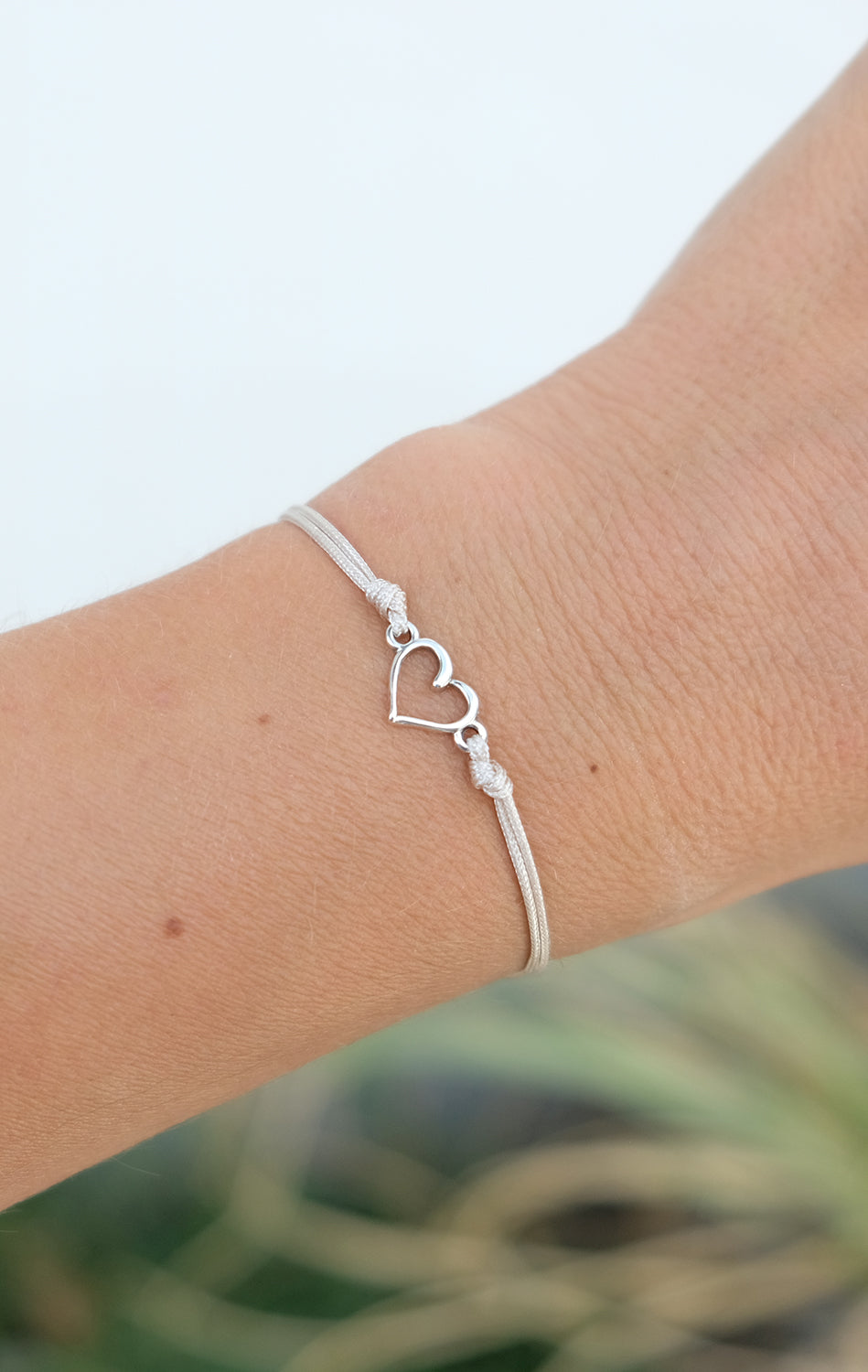 Armband Herz | Geschenkkarte | Metall