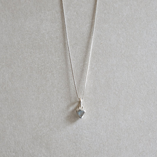 "Eclipse" Labradorit | Venezianerkette | Silber
