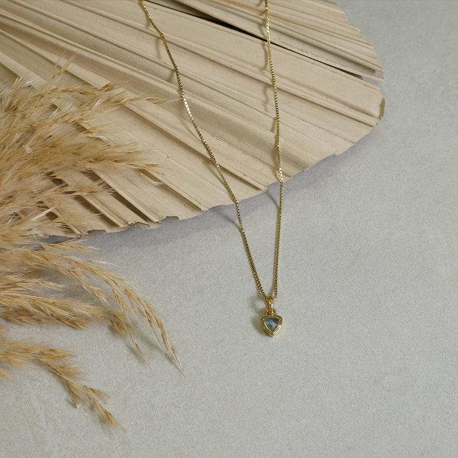 "Eclipse" Labradorit | Venezianerkette | Gold