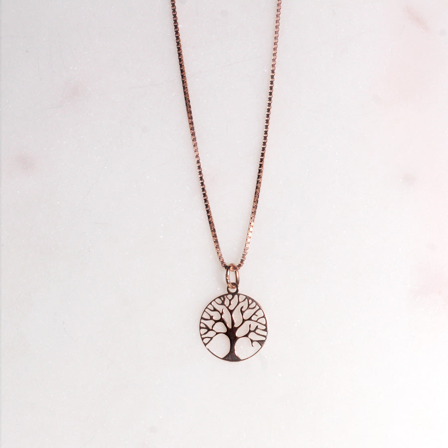 Lebensbaum | Venezianerkette | Roségold