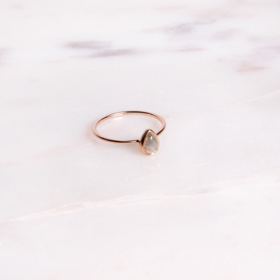 "Nova" Labradorit | Ring | Roségold