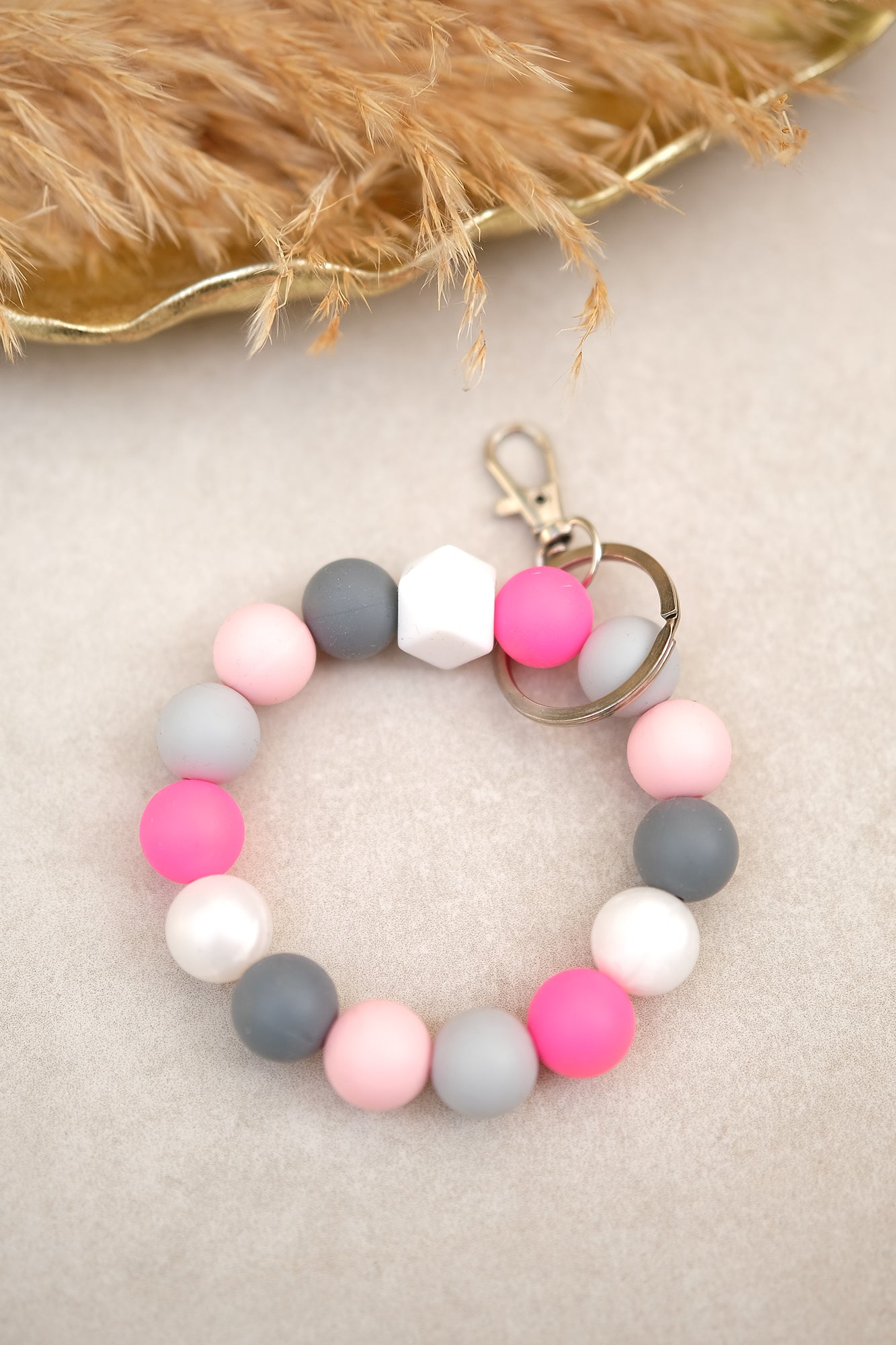 Schlüsselarmband PASTELL | Silikon