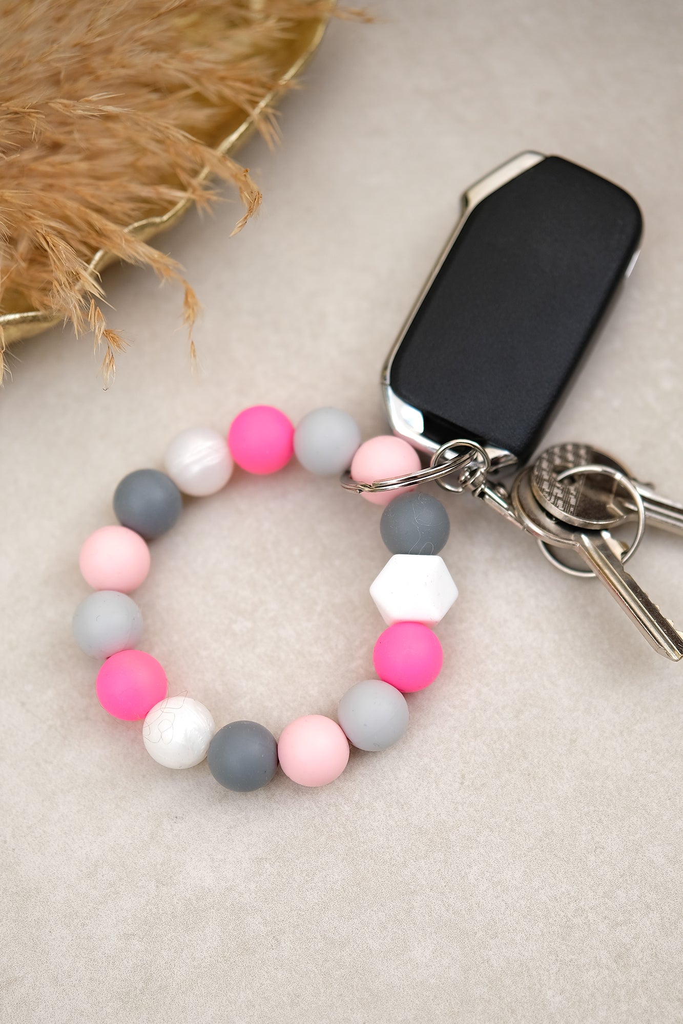 Schlüsselarmband PASTELL | Silikon