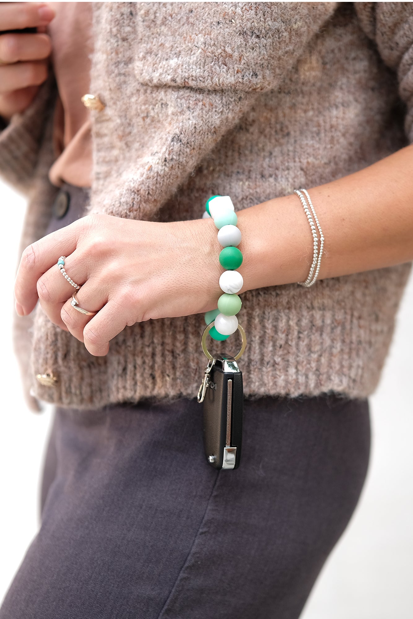 Schlüsselarmband PASTELL | Silikon