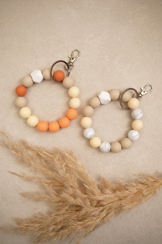 Schlüsselarmband NUDE | Silikon