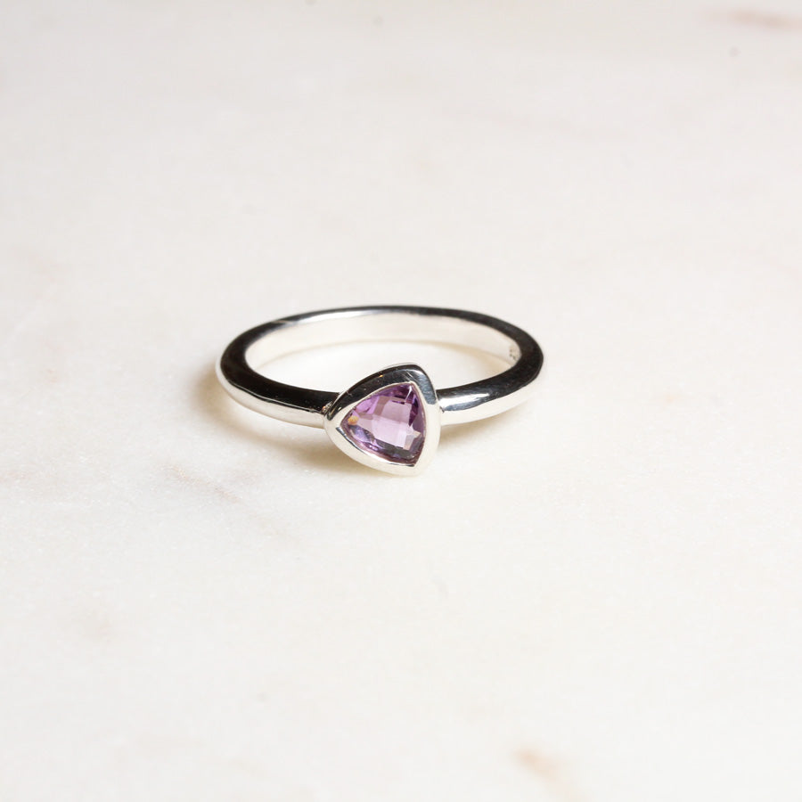 "Eclipse" Amethyst | Ring | Silber