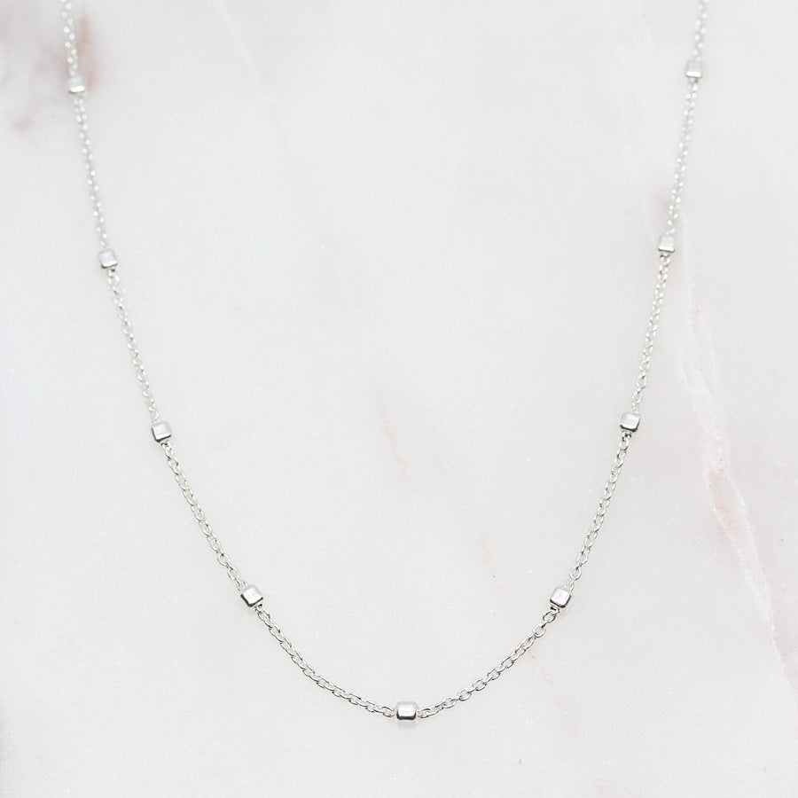 Würfelkette | Silber
