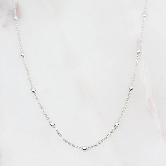 Würfelkette | Silber