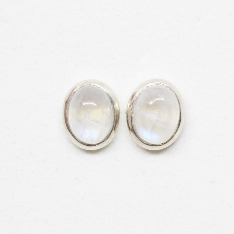 Mondstein Silber // Ohrringe