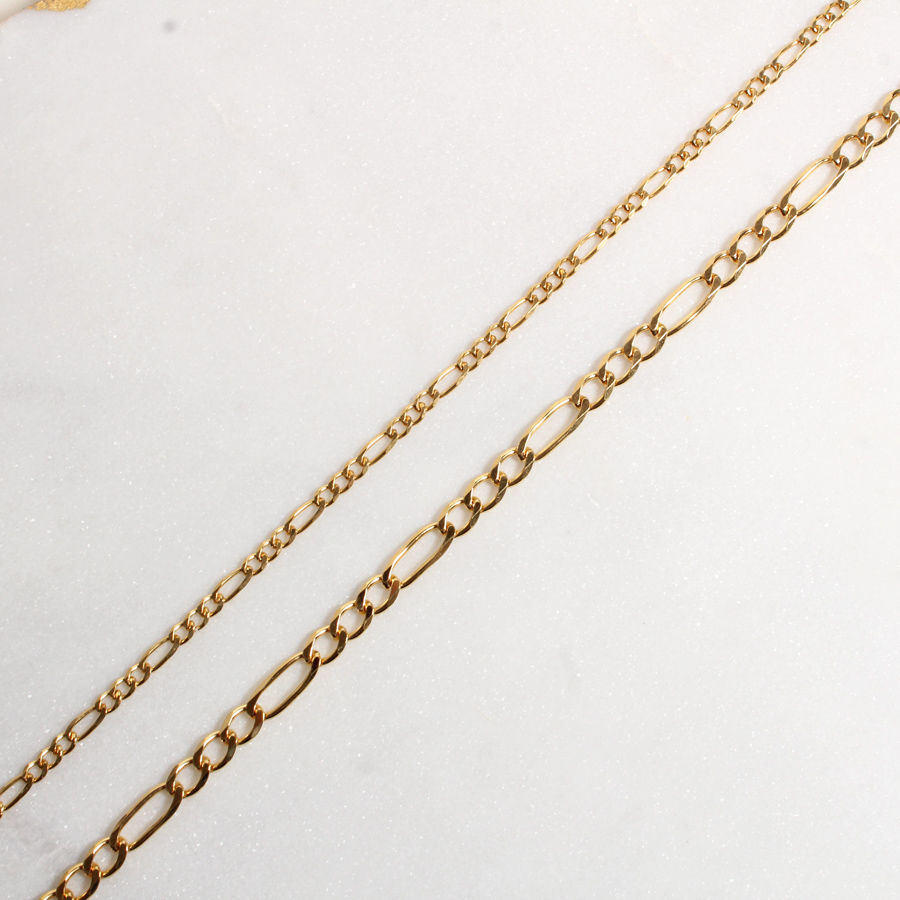 Figaro Kette Gold
