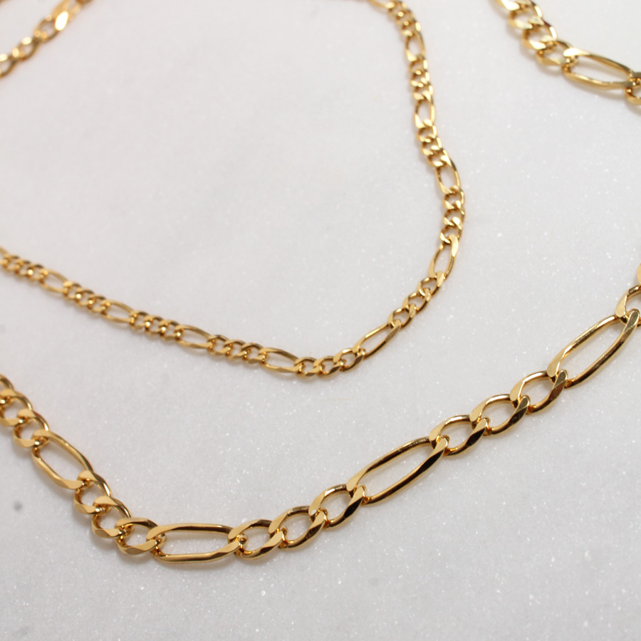 Figaro Kette Gold