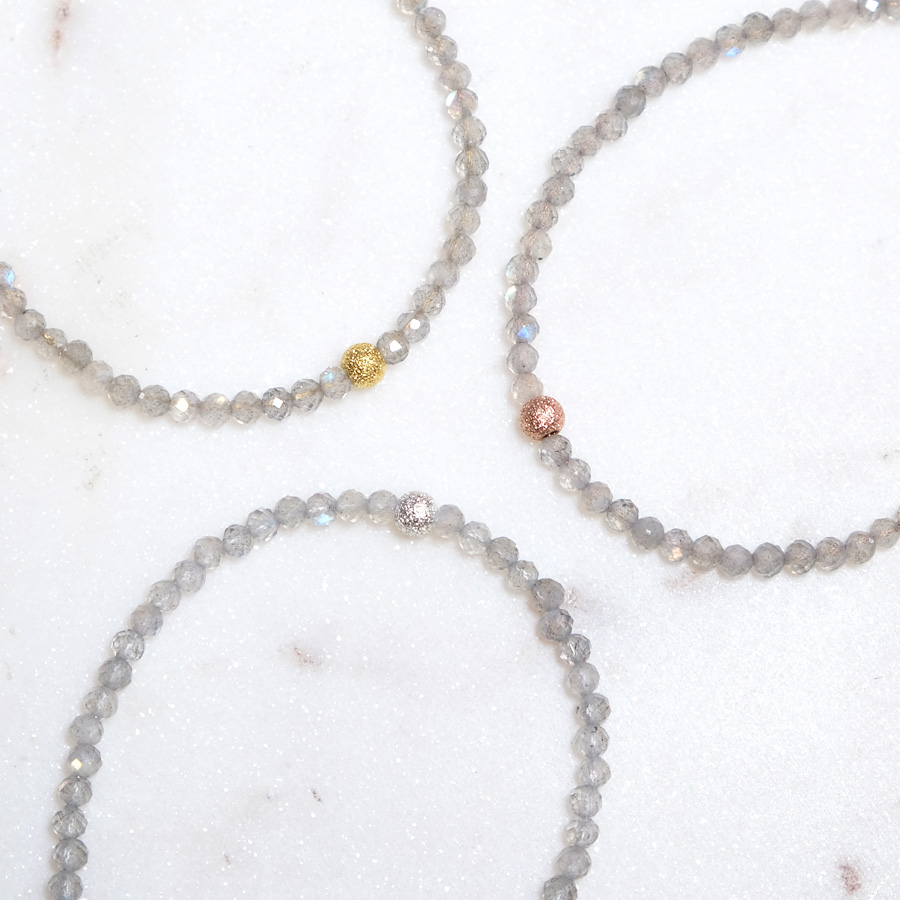 Labradorit Armkettchen facettiert