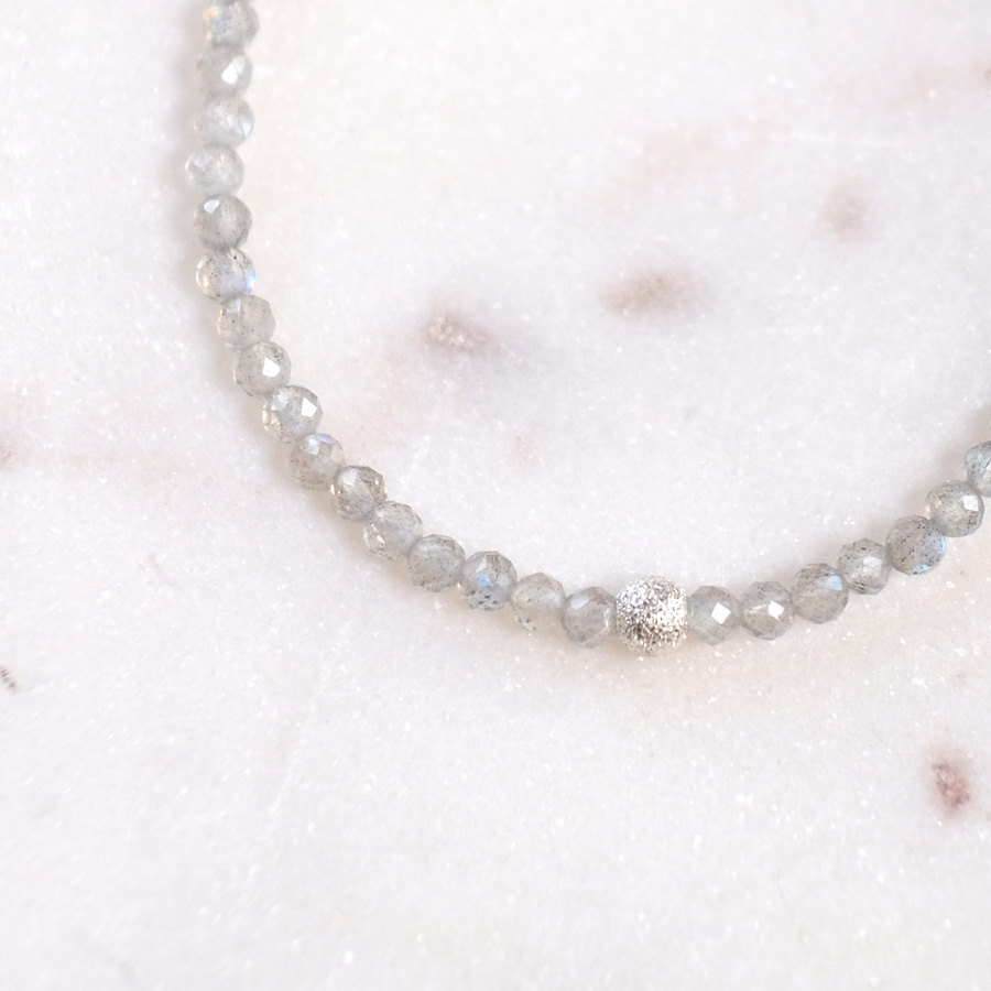 Labradorit Armkettchen facettiert