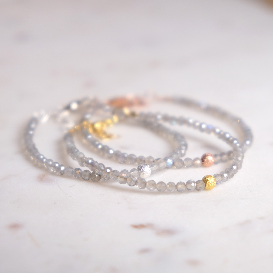 Labradorit Armkettchen facettiert