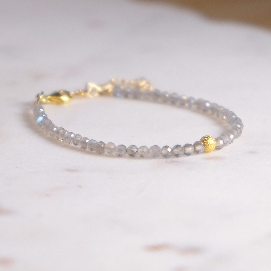 Labradorit Armkettchen facettiert