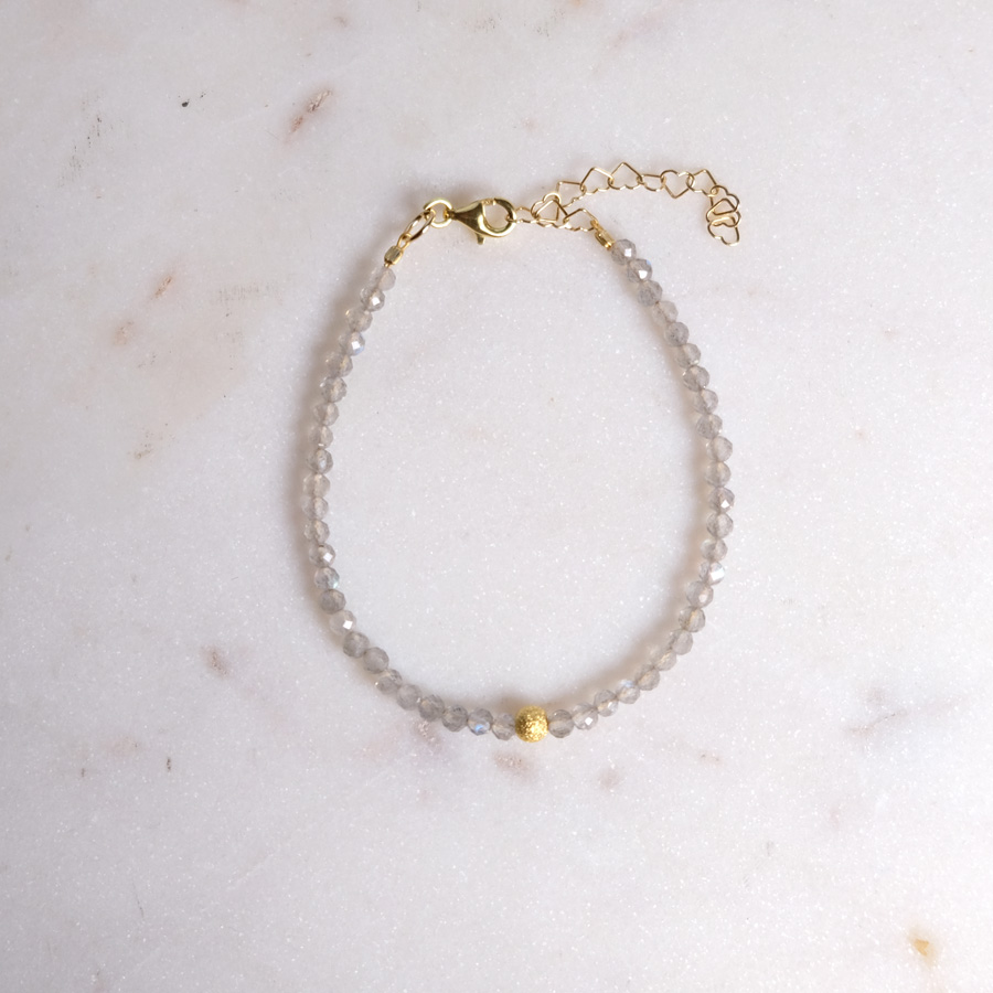 Labradorit Armkettchen facettiert