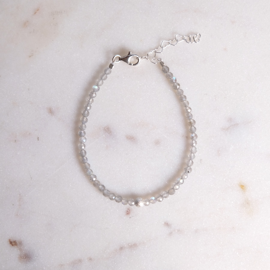 Labradorit Armkettchen facettiert