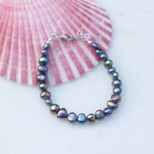 Perlenarmband Moonparty 925 Silber
