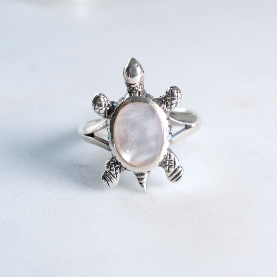 Ring Schildkröte 925 Silber