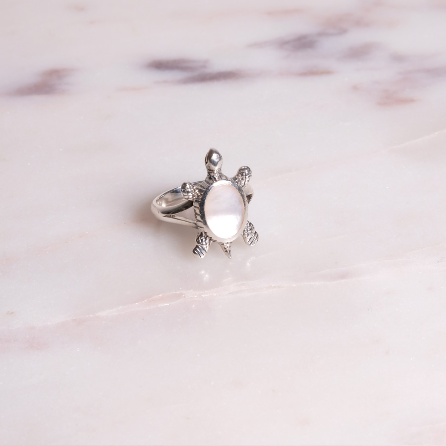 Ring Schildkröte 925 Silber