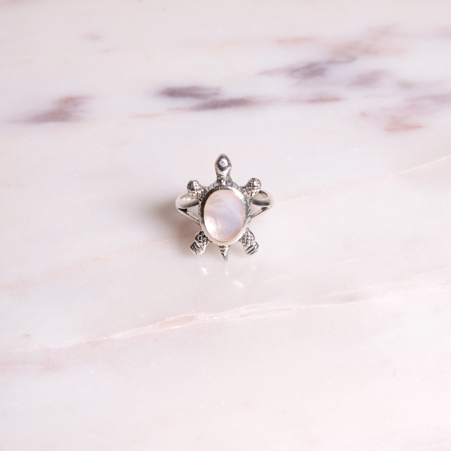Ring Schildkröte 925 Silber