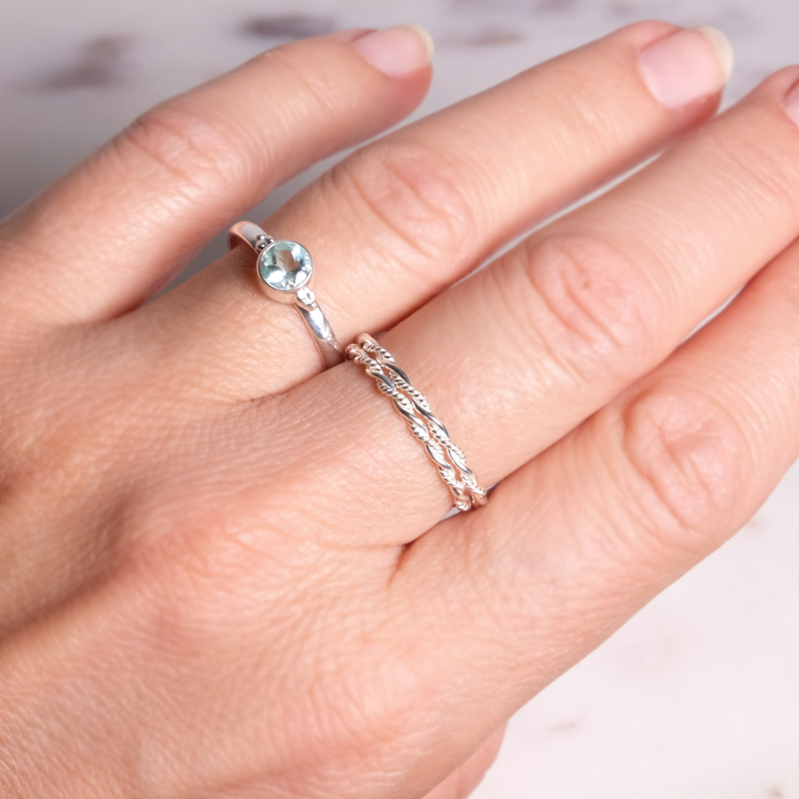 Ring Swirl 925 Silber