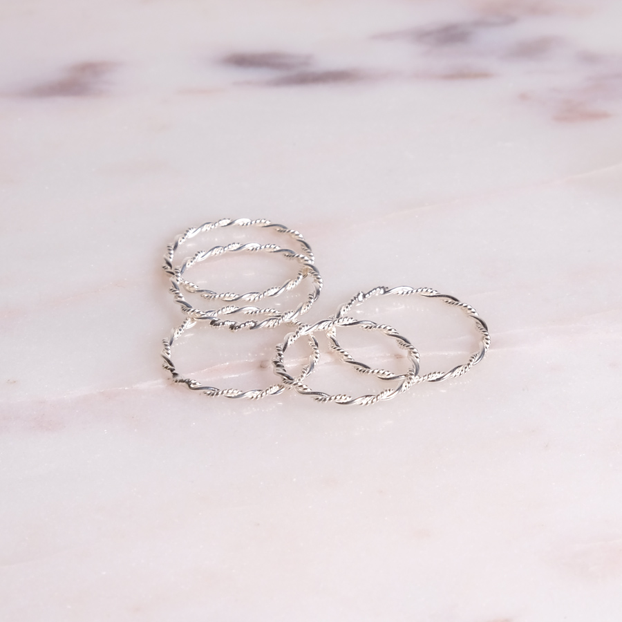 Ring Swirl 925 Silber